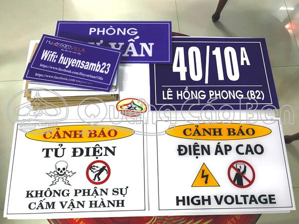 Bảng ăn mòn khắc kim loại 10
