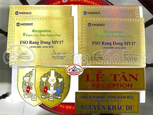 Bảng ăn mòn khắc kim loại 14